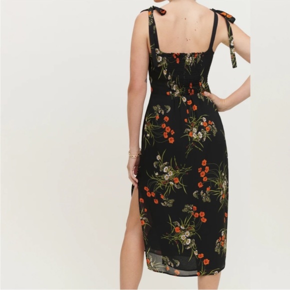 Reformation Besse Floral Midi Dress - Picture 3 of 7